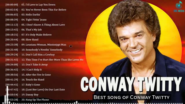Conway Twitty Greatest Hits 2022 - Top 100 Conway Twitty Songs Playlist - Conway Twitty Best Songs