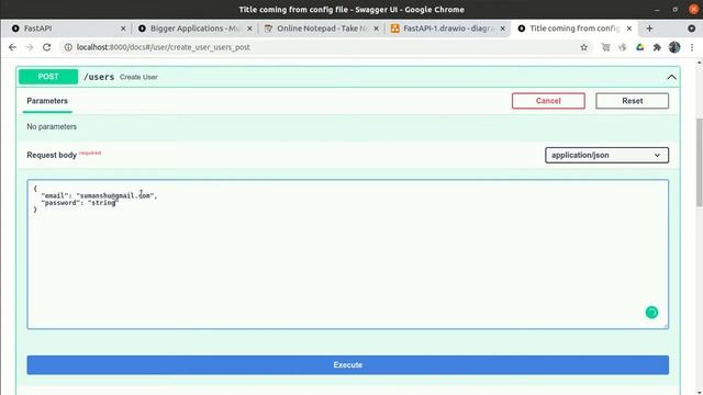 FastAPI # 0009 # Create User Endpoint & APIRouter (Manage Big Applications) смотреть онлайн