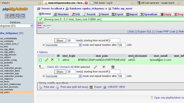 Wordpress Password Reset In Cpanel смотреть онлайн