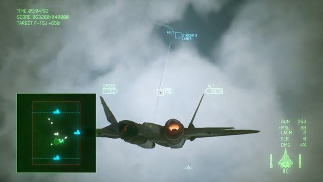 Ace Combat 7 "5th Gen Fighter" Gameplay | Top Gun: Maverick DLC | смотреть онлайн