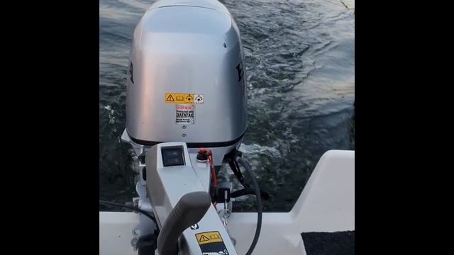 Testing Honda 30 HP outboard смотреть онлайн