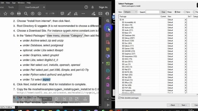 How to Install Cygwin on Windows 10 | Download / Install Cygwin شرح استخدام و تنصيب برنامج. baseban смотреть онлайн