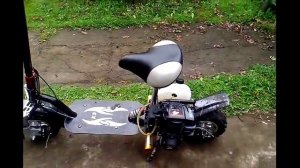 мотосамокат Х3 мотор хонда 4т 3х скоростной