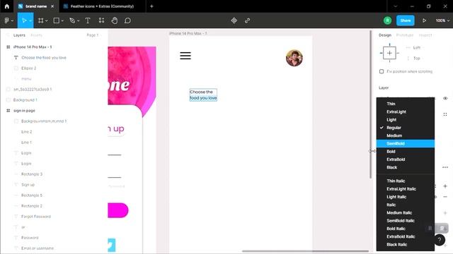Food Delivery App Tutorial In Figma (Tamil) by Rabeesh смотреть онлайн