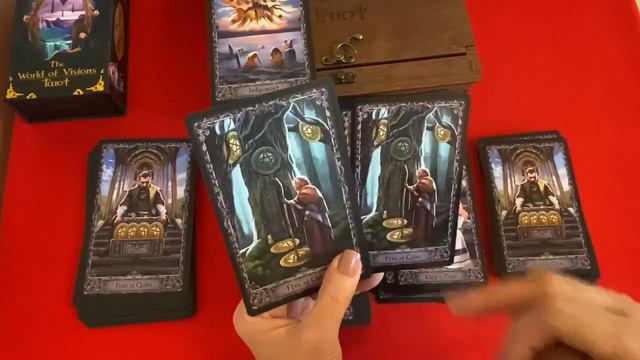 Обзор Колоды Мир Видений The World Of Visions Tarot Taroteca Studio