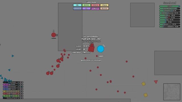 Diep.io NEW TOP 200% INSANE LANDMINE MAZE TROLLING ( Diepio Fun ) смотреть онлайн