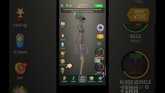 Создал инопланетянина в игре Idle Human смотреть онлайн