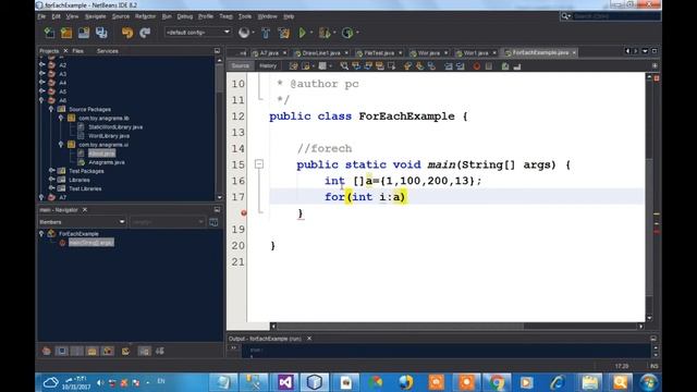ال foreach في جافا смотреть онлайн