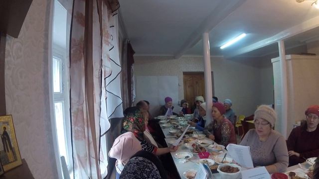 Праздничная трапеза на Рождество 2020-песня Ангел прилетел смотреть онлайн