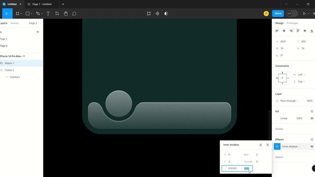 Animated Menu Navigation in Figma | Transparent Navbar смотреть онлайн