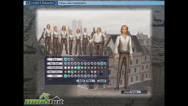 Uncharted Waters Online Character Creation смотреть онлайн