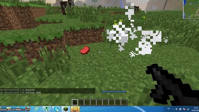 Обзор модов #1 (Flan's Modern Weapons Pack) Оружия!!! смотреть онлайн