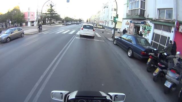 Prueba video casco moto Sony HDR-AS20 смотреть онлайн
