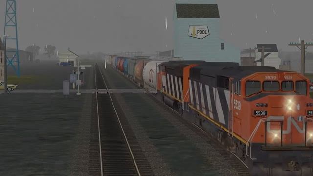 Open Rails (MSTS Compatible Train Sim) CN Blackfoot/Vegreville Subs V2 смотреть онлайн