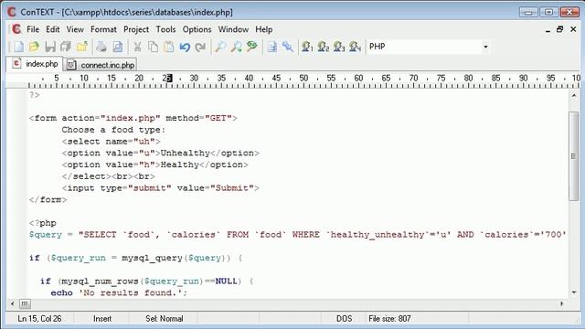 Beginner PHP Tutorial - 118 - SELECT By Example Part 1 смотреть онлайн