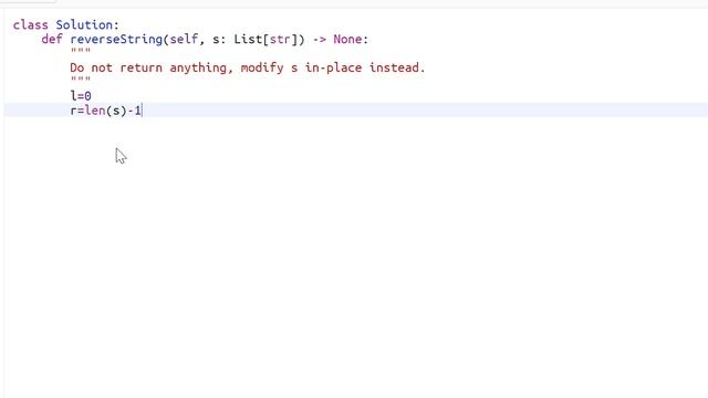 344. Reverse String - LeetCode - Python - Tamil смотреть онлайн