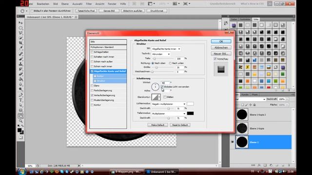 [Tutorial] Photoshop CS 5 Wappen смотреть онлайн