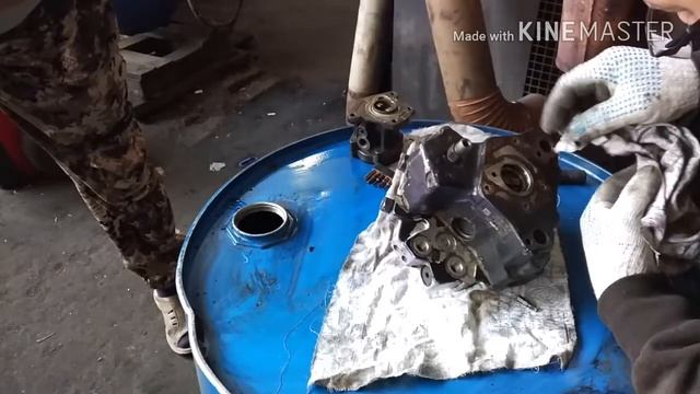 Замена топлевного насоса на MAN смотреть онлайн