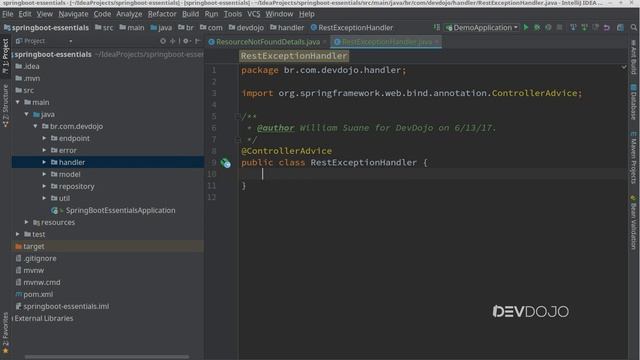 Spring Boot Essentials 11 - Tratamento de erros em REST pt 02 - Exception Handler смотреть онлайн