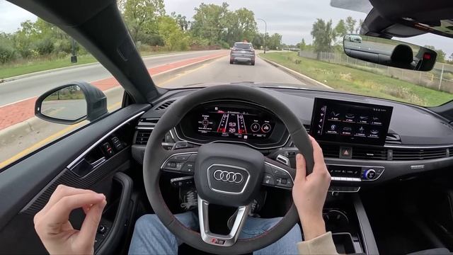 2023 Audi RS5 Competition — Twin Turbo V6 Morning Commute смотреть онлайн