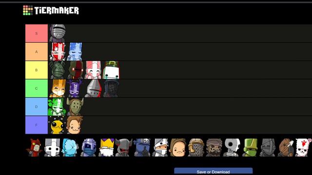 Ranking all Characters in Castle Crashers смотреть онлайн