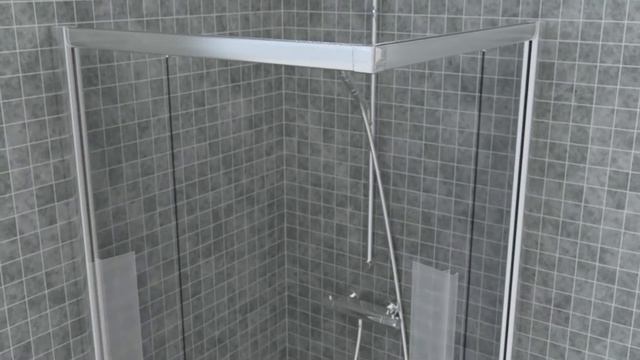 Монтажная инструкция для душевого ограждения модель GUWER GK-664S смотреть онлайн