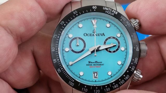 Oceaneva Wave Racer-500m Chronograph смотреть онлайн