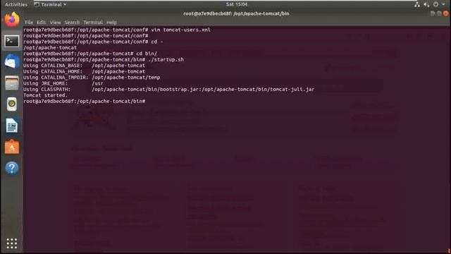Apache Tomcat v9 Configure Server Status, Manager App, Host Manager, In Docker Container In Hindi смотреть онлайн