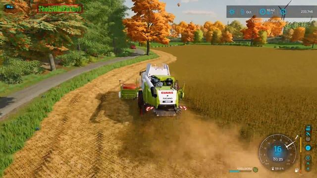 Doing Cotton & Soybeans Harvesting Contracts. Discing a Field ? The Old Stream Farm #37? #FS22 ? #4 смотреть онлайн