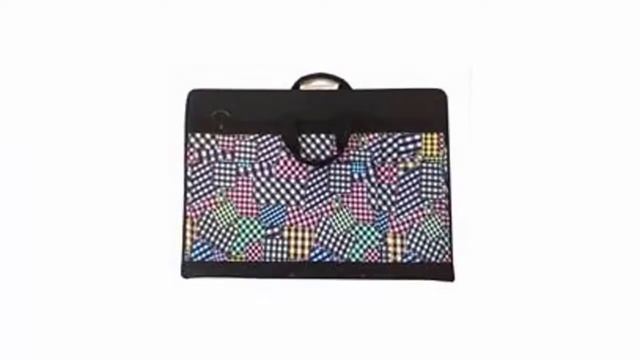 Папка "Художник" А2 "Пэчворк" объемная с карманами и ремнем через плечо из России смотреть онлайн