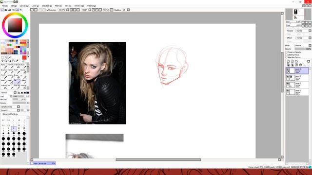 COMO FAÇO SKETCH NO PAINT TOOL SAI - ESBOÇO | TUTORIAL смотреть онлайн