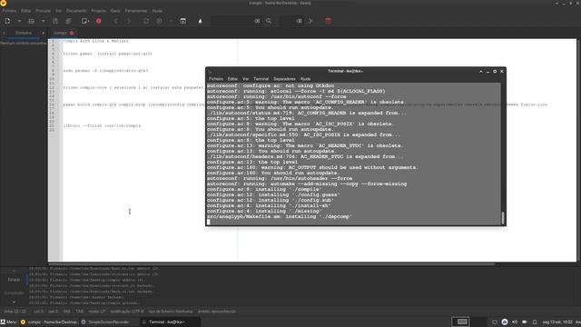 Compiz Arch Linux or Manjaro Correct Install смотреть онлайн