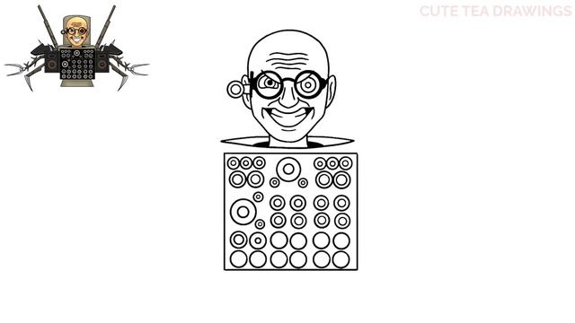 How To Draw Upgraded Scientist Skibidi Toilet | Easy Step By Step Drawing Tutorial смотреть онлайн