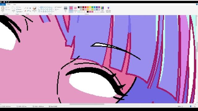 ACTUALLY - Drawing Lucy on MS Paint - SpeedPaint смотреть онлайн