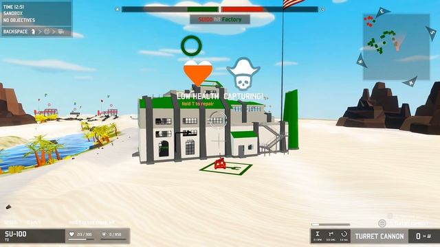 Учусь быть СТРАШНЫМ КОМАНДИРОМ! - Total Tank Simulator смотреть онлайн