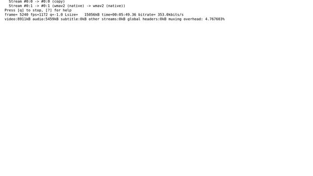 ffmpeg - silencing a section of video with multiple audio streams смотреть онлайн