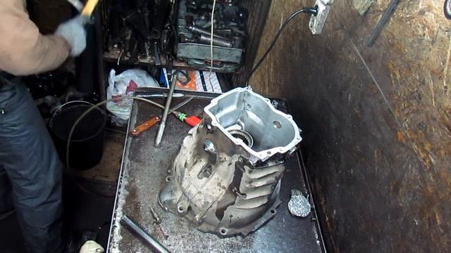 Уборка в действии