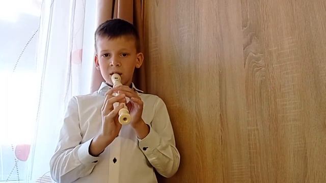 Попенчук Дима, Гендель, Сонатина. Блокфлейта, 3 класс. смотреть онлайн
