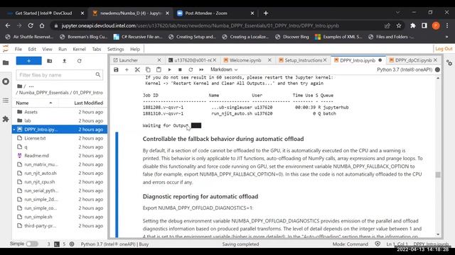 Module 1: Introduction to Data Parallel Essentials for Python смотреть онлайн