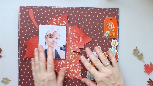 Мастер-класс по страничке "Я люблю осень" / Tutorial LO "I love Fall"/// Echo Park Paper смотреть онлайн