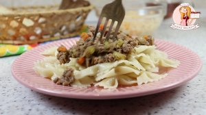 Макароны с фаршем и томатным соусом – готовятся прост, получаются бесподобными!