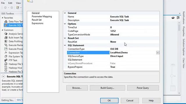 SSIS- Read Object Type Variables in Execute SQL Task смотреть онлайн