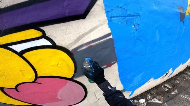 Making Style Character GRAFFITI Painting Letter Bombing смотреть онлайн