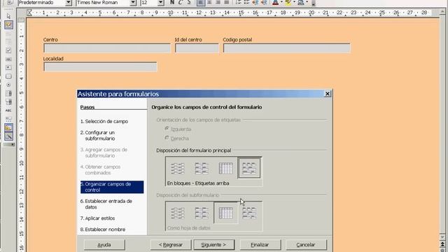 Cómo hacer un formulario en Open Office Base смотреть онлайн
