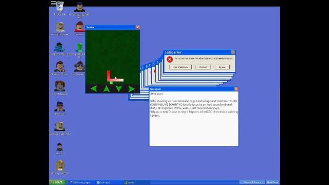 Command in ? Windows Error Simulator ROBLOX смотреть онлайн