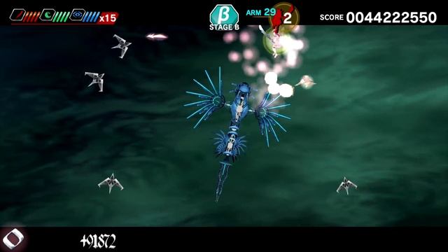 Dariusburst CS Deathsmiles Stage B Complete 90 million (Cave DLC) смотреть онлайн