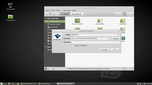 Receita Federal IRPF 2018 - Java 8 Linux Mint, Ubuntu, sem Terminal смотреть онлайн