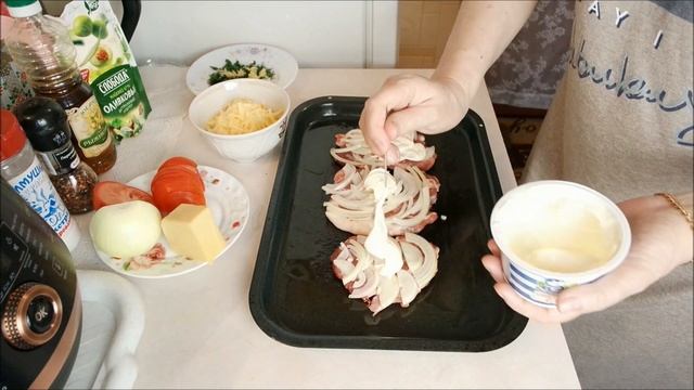 Мясо по-французски в духовке/ Раздельное питание #Мамачоли смотреть онлайн