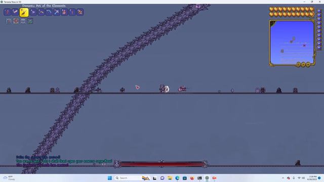 Devourer of God stupid fight (terraria calamity mod) смотреть онлайн