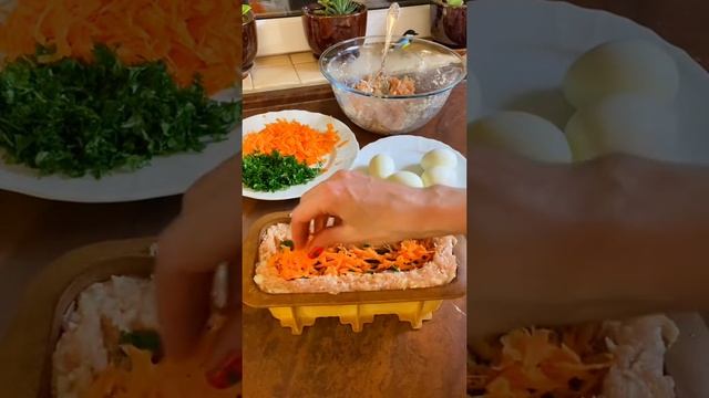 Вкусная запеканка из фарша